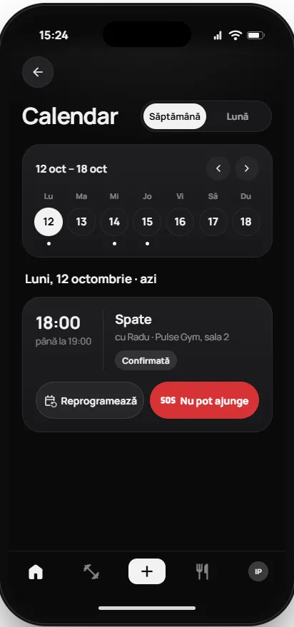 Cursantul: Calendar